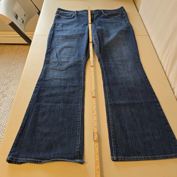 Gap 1969 Perfect Boot Women's 18 Long Blue Dark Wash - Picture 13 of 16